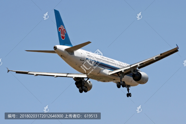 飛機(jī),降落,民航,中國(guó)南方航空