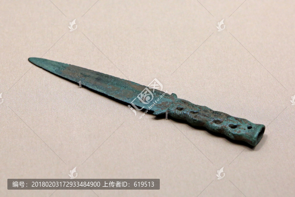 銅匕首,漢代