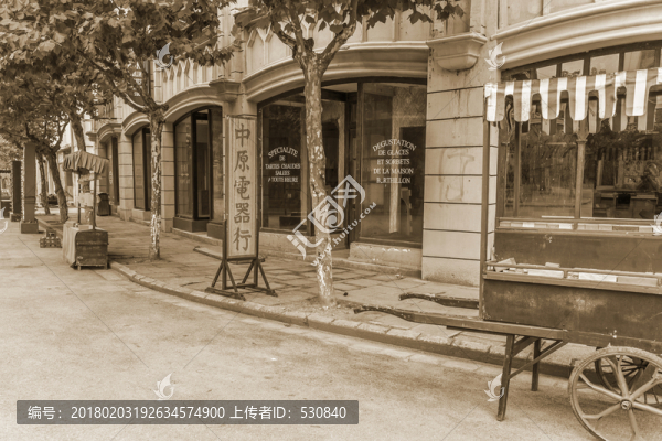 民國舊上海街景