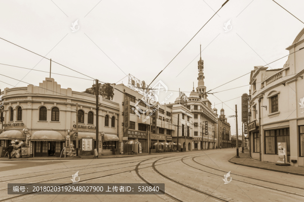 民國舊上海街景