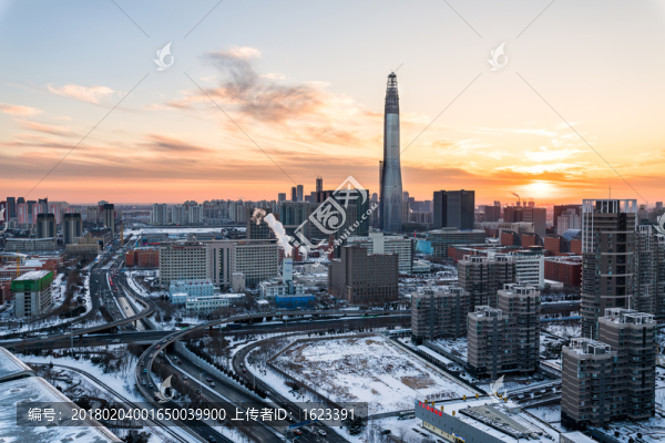 天津,濱海新區(qū),周大福大廈