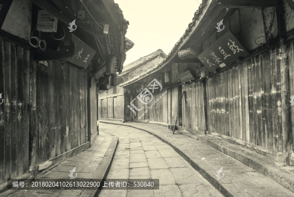 四川古鎮(zhèn)黃龍溪懷舊照片