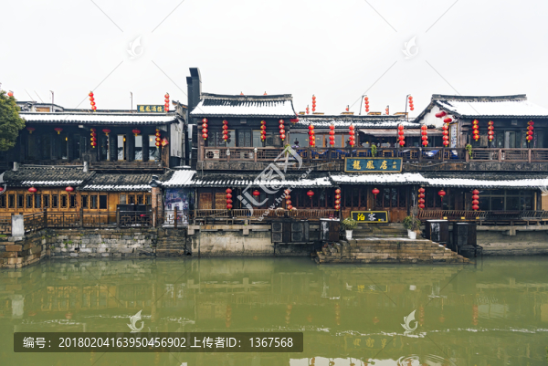 古鎮(zhèn)西塘,雪景