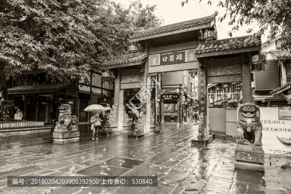 老重慶磁器口古鎮(zhèn)