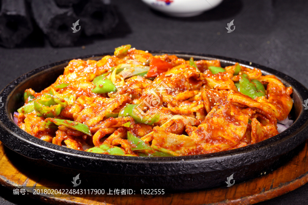 韓式鐵板五花肉