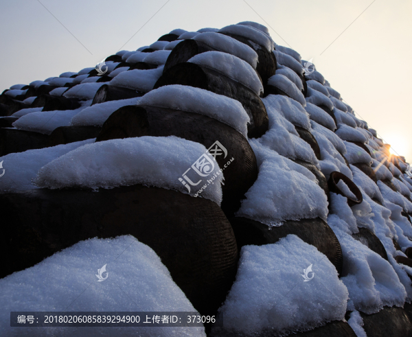 雪中堆壇