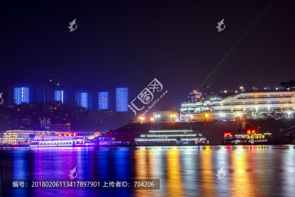 重慶朝天門夜景