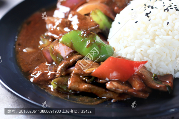 醬爆豬肝飯