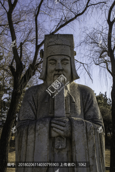 十三陵總神道石像生文官