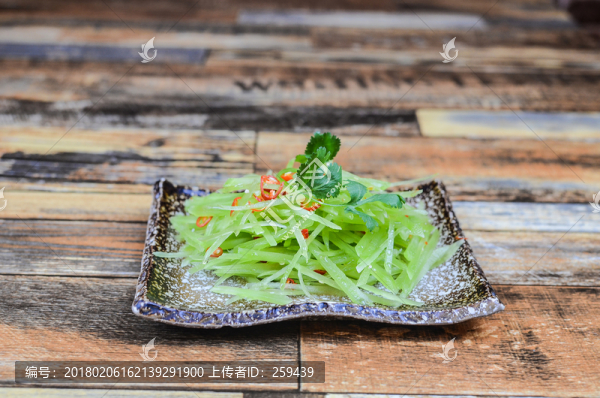 涼拌青筍絲