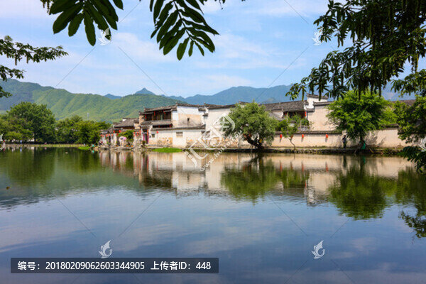 安徽宏村,古鎮(zhèn),水鄉(xiāng),安徽農(nóng)村