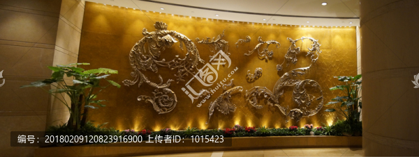 酒店裝飾墻