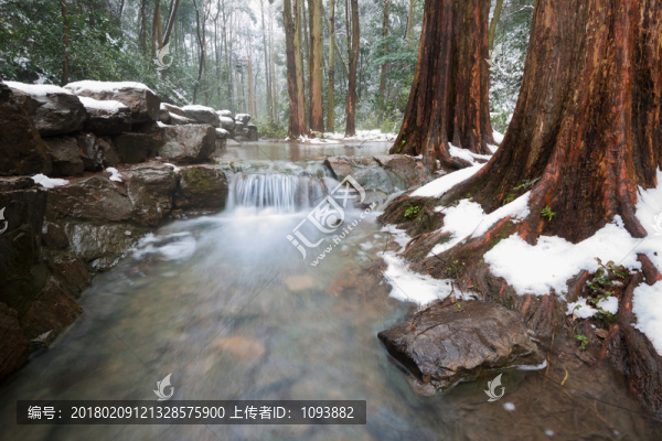 杭州九溪雪景