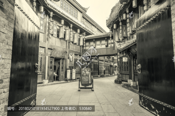 成都錦里古鎮(zhèn)老照片