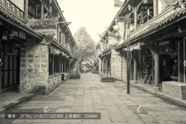 成都黃龍溪古鎮(zhèn)老照片