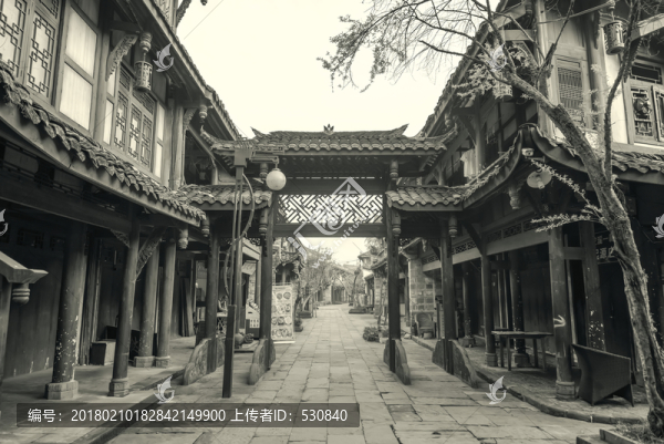 成都黃龍溪古鎮(zhèn)老照片