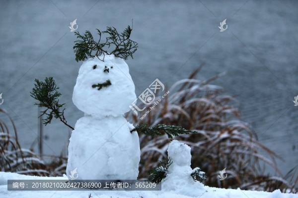 梅園雪景