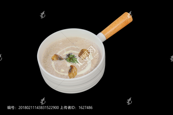 黑松露蘑菇湯,（2）