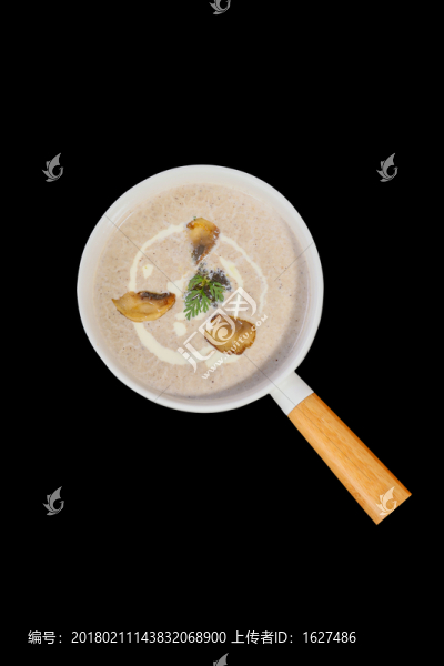 黑松露蘑菇湯