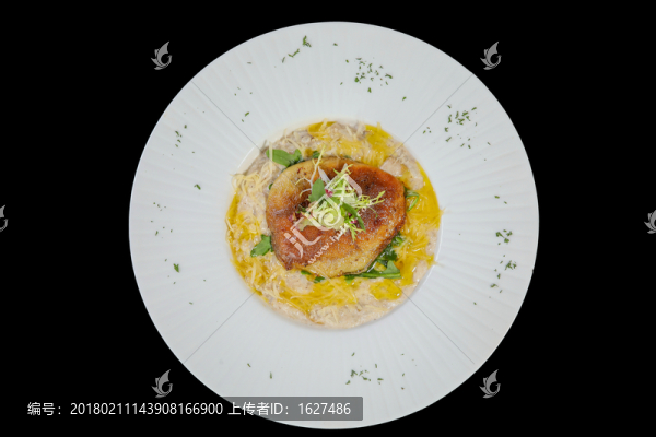 蘑菇燴飯伴鵝肝