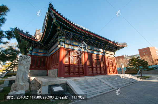 北京都隍城廟后殿遺存