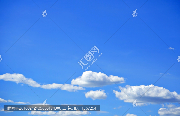 藍天白云