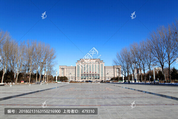 地標建筑,市政府,大慶市