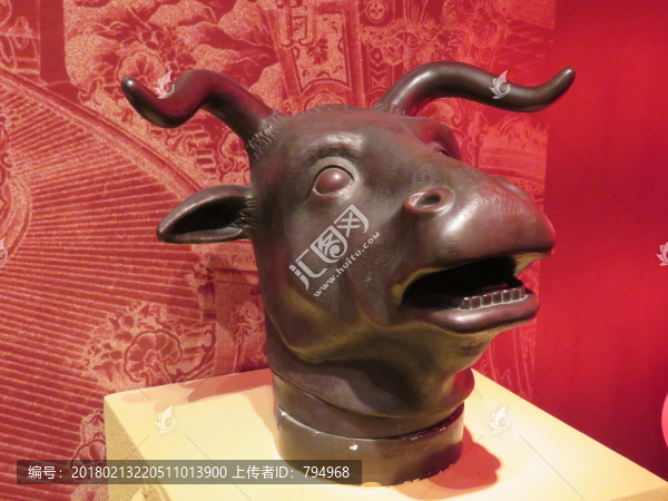 圓明園十二生肖牛首