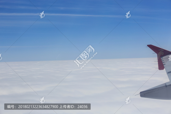 航拍,云層