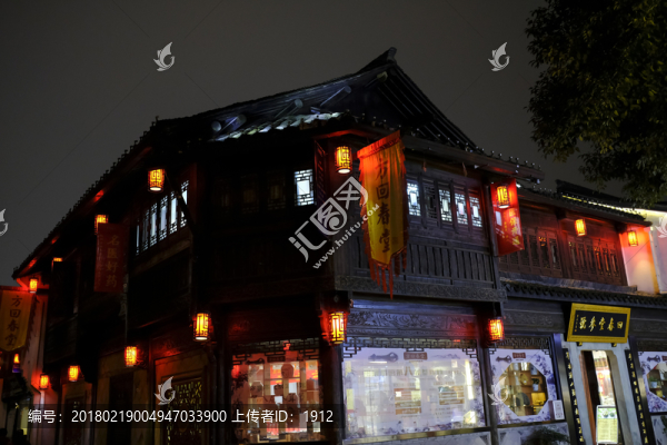 老街夜景