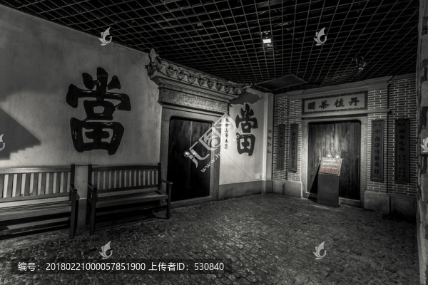 老上海生活場景店鋪
