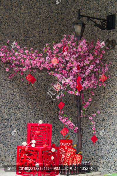 春節(jié)裝飾氛圍
