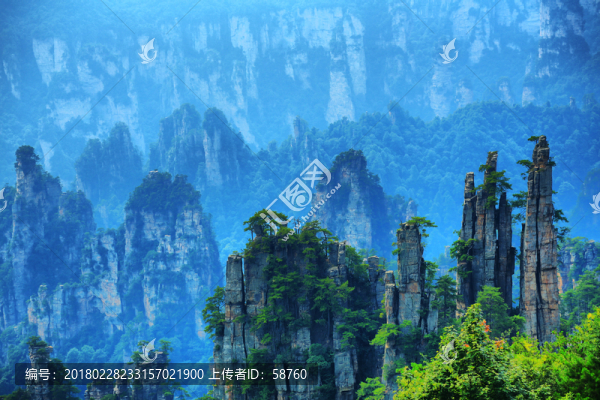 張家界群峰景觀