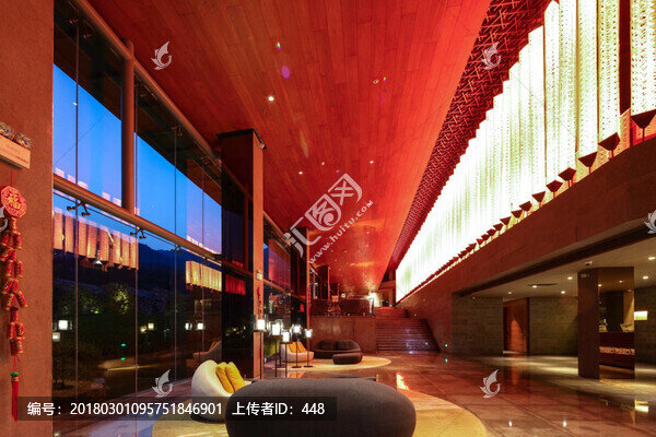 騰沖石頭紀(jì)酒店,酒店大堂休息廳
