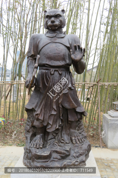 十二生肖虎雕塑
