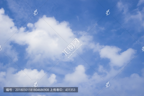 藍(lán)天白云素材