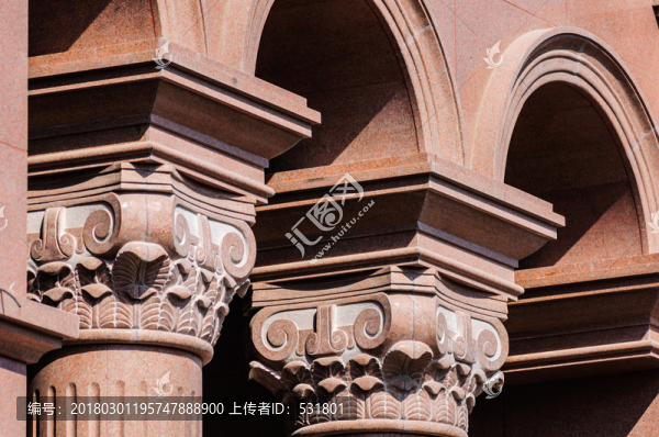 歐式建筑局部,唐山世園會國際園