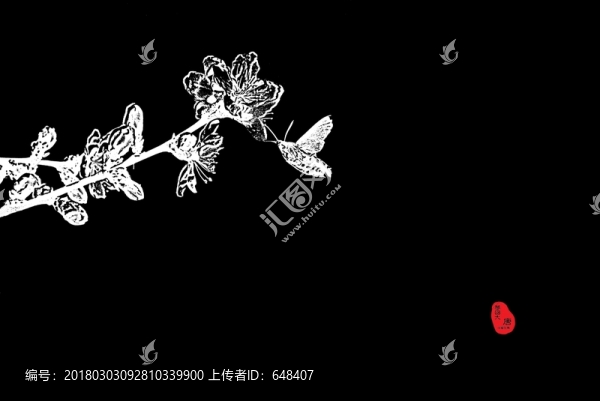 工筆挑花裝飾畫(huà)