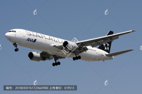 全日空,星空聯(lián)盟,飛機(jī)降落