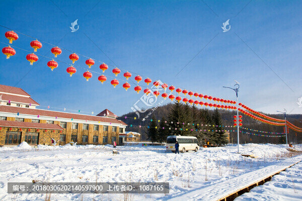 冬季旅游別墅