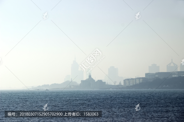 海霧,海濱城市