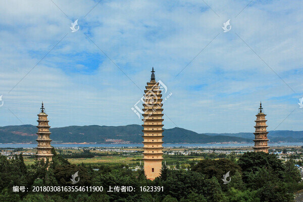 大理崇圣三塔