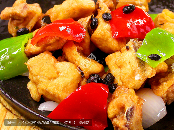 鐵板豆豉雞