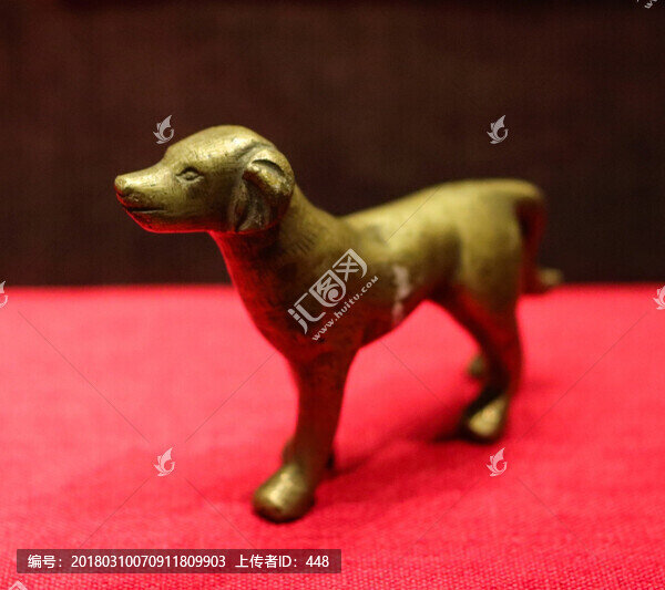民國(guó)銅狗,民國(guó)銅犬,生肖狗