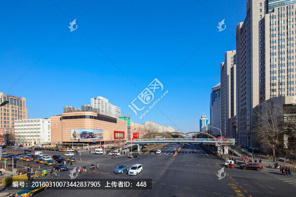 北京街景,北京長(zhǎng)安商場(chǎng),長(zhǎng)安街