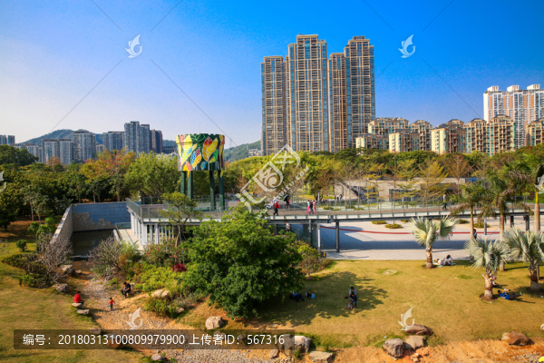 香蜜公園空中游廊
