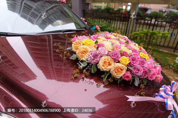 婚禮花車