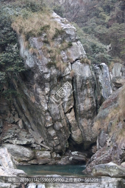 三疊泉風景