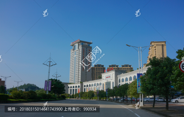 酒店建筑,縣城