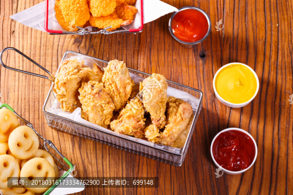 雞,炸雞,油炸,美味,雞肉